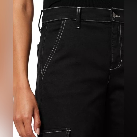 NWT - Joe’s Jeans Collection The Farrah Cargo Pants in Black Size 26 - Picture 12 of 14